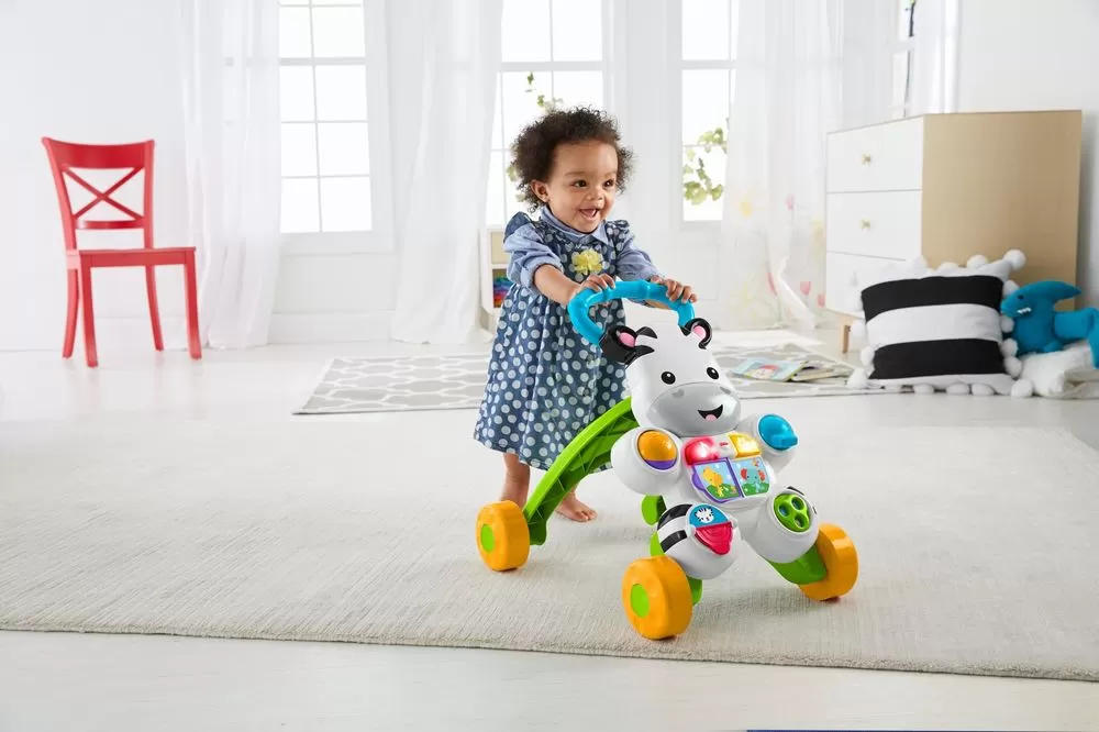 Antepremergator zebra fisher price, varsta de la 6 luni la 2 ani [9]