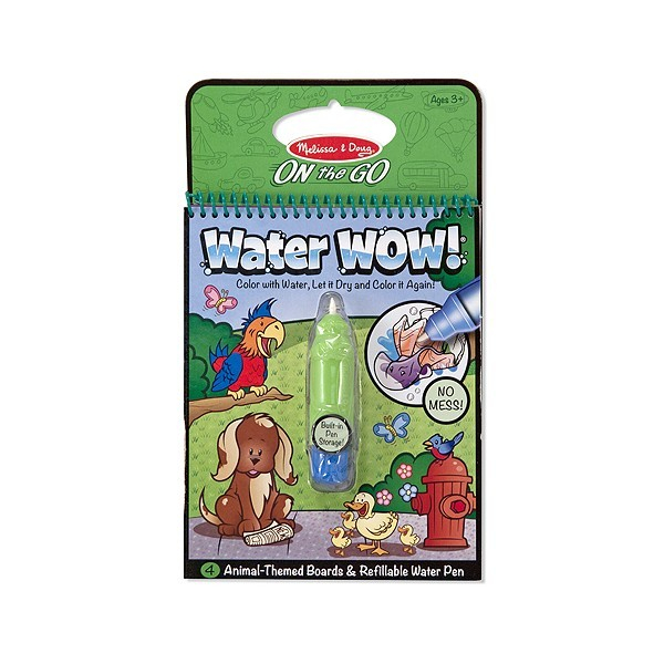Apa Magica Carnet de colorat Animale Melissa and Doug [1]