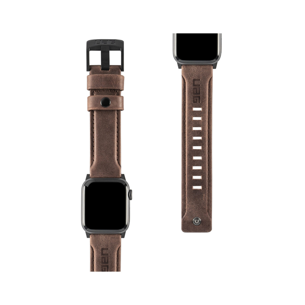 Apple Watch 38mm / 40mm UAG Curea din Piele Brown [6]