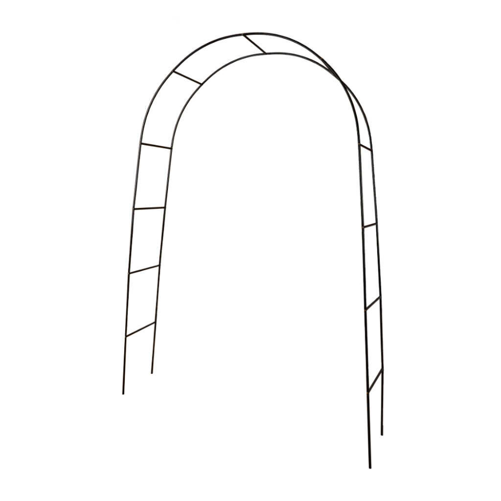 Arcada gradina, suport metalic pentru trandafiri si flori cataratoare, 240 x 140 cm [6]