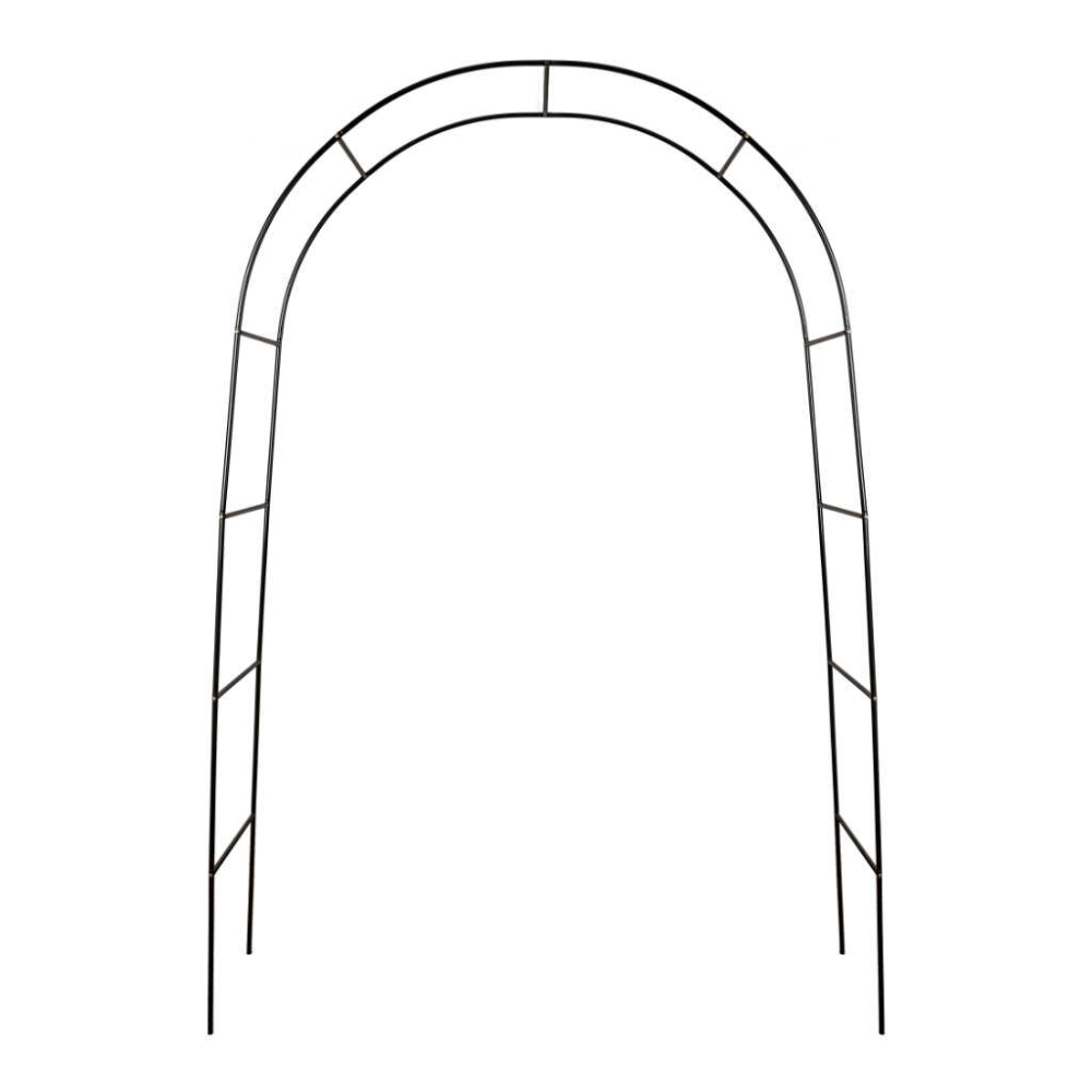 Arcada gradina, suport metalic pentru trandafiri si flori cataratoare, 240 x 140 cm [7]