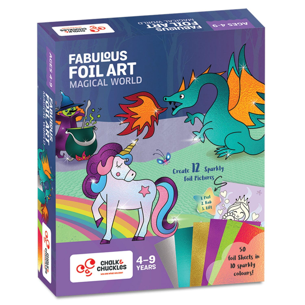 Arta cu folii de transfer - Taramul magic [1]