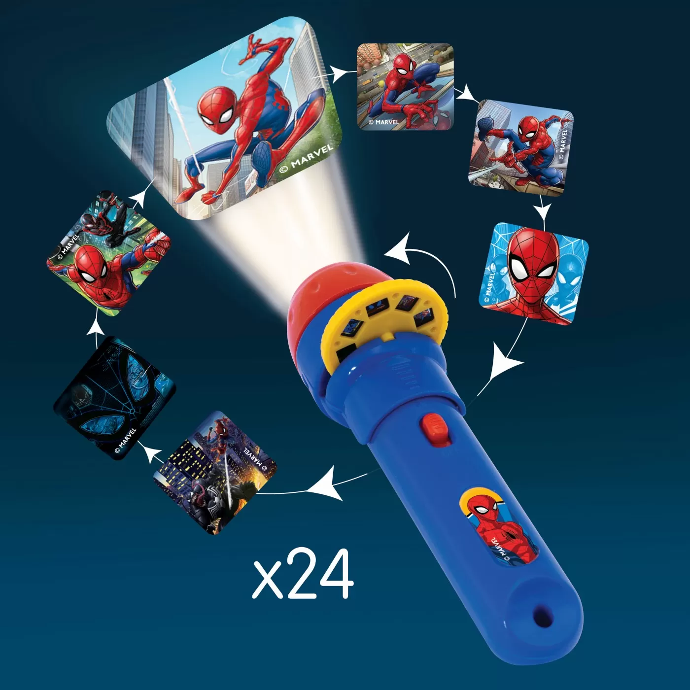 Mini Proiector, Spiderman, 3 ani+, varsta de la 3 ani la +15 ani [5]