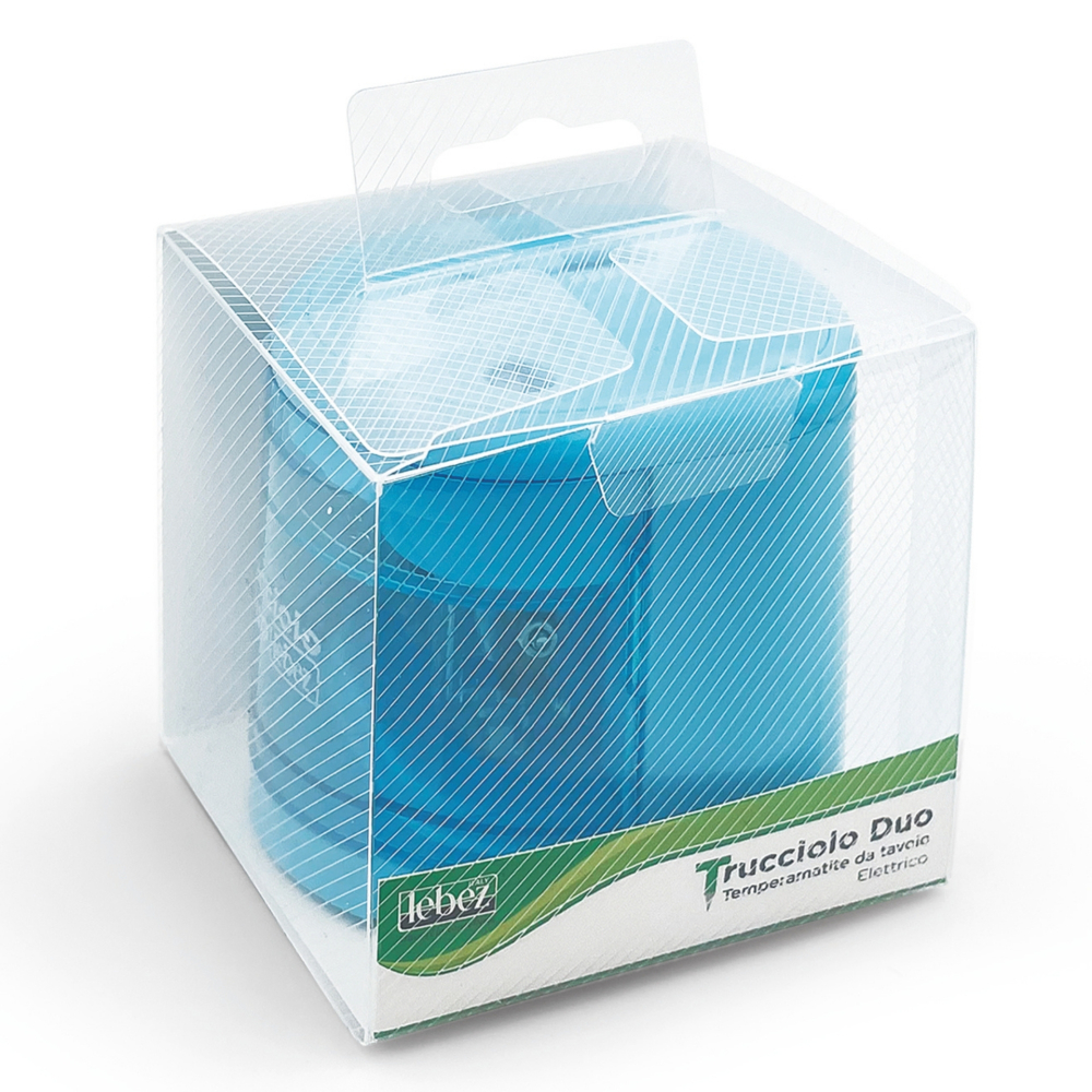Ascutitoare de creion cu 2 gauri, alimentata de baterii, 4 culori disponibile (blister) [2]
