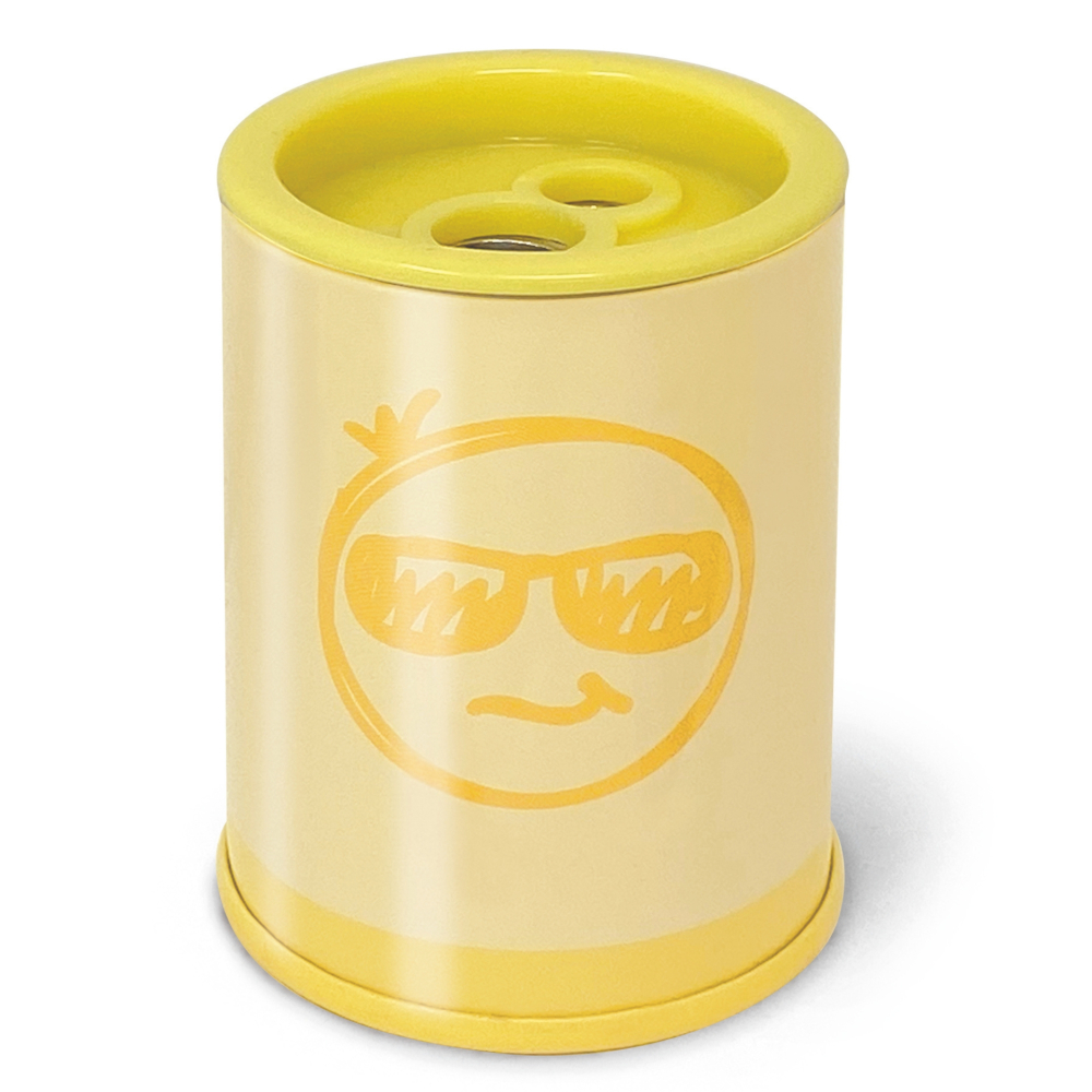 Ascutitoare de creion cu 2 gauri si container Pastel, 6 modele (24 buc/display), copii varsta 3 ani+,6 ani+,8 ani+ [4]