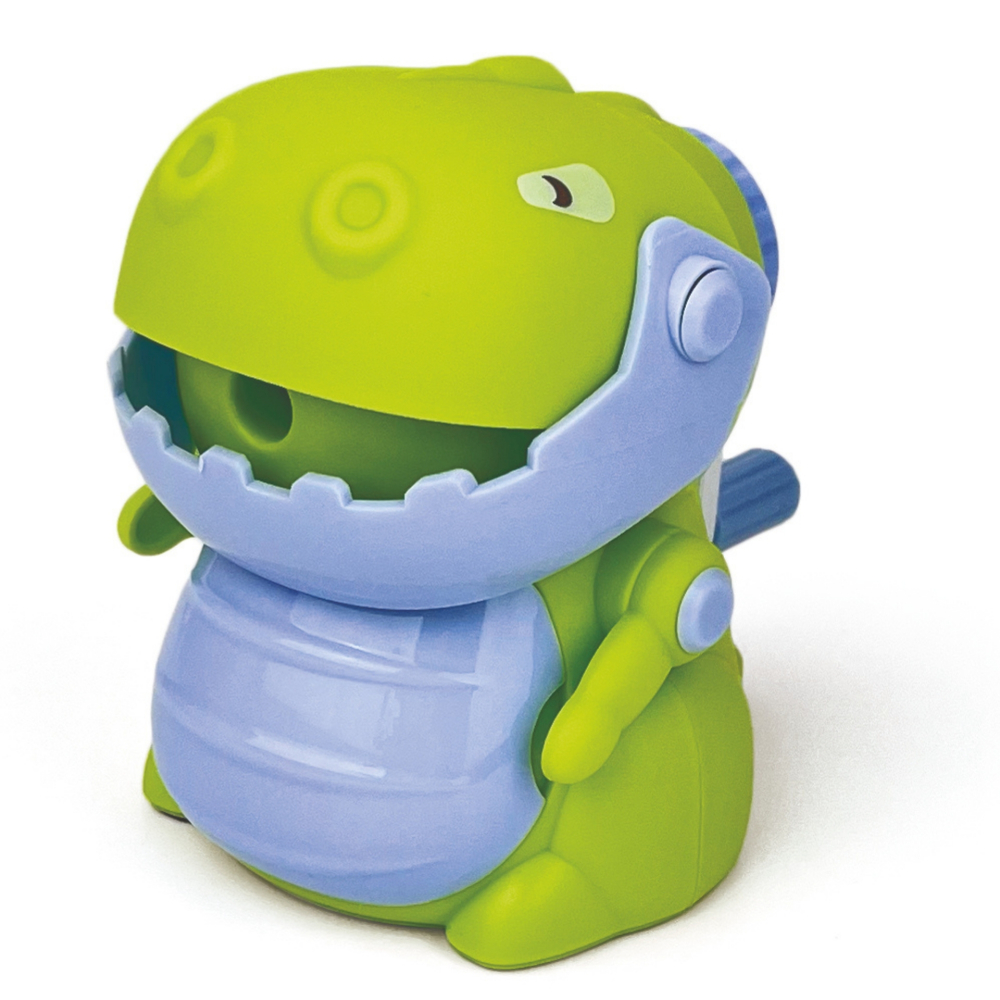 Ascutitoare de creion cu o gaura si manivela, Unicorn si Dragon, 4 modele (8 buc/display), copii varsta 3 ani+,6 ani+,8 ani+ [7]