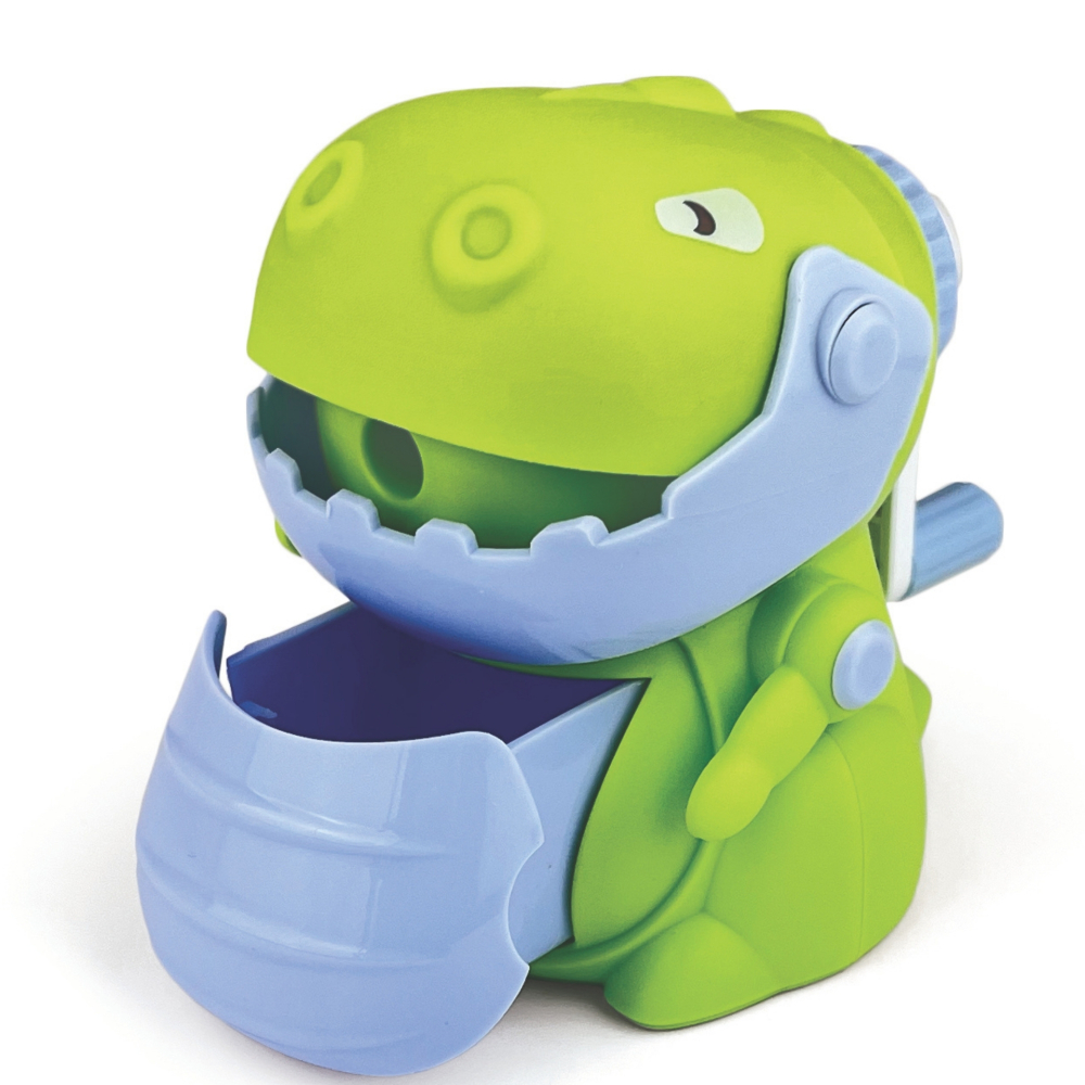 Ascutitoare de creion cu o gaura si manivela, Unicorn si Dragon, 4 modele (8 buc/display), copii varsta 3 ani+,6 ani+,8 ani+ [4]