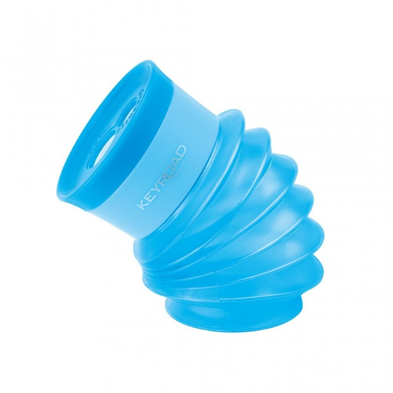 Ascutitoare dubla Keyroad Stretchy KR971263, 2 orificii, plastic, cu rezervor, pe blister, diverse culori [2]