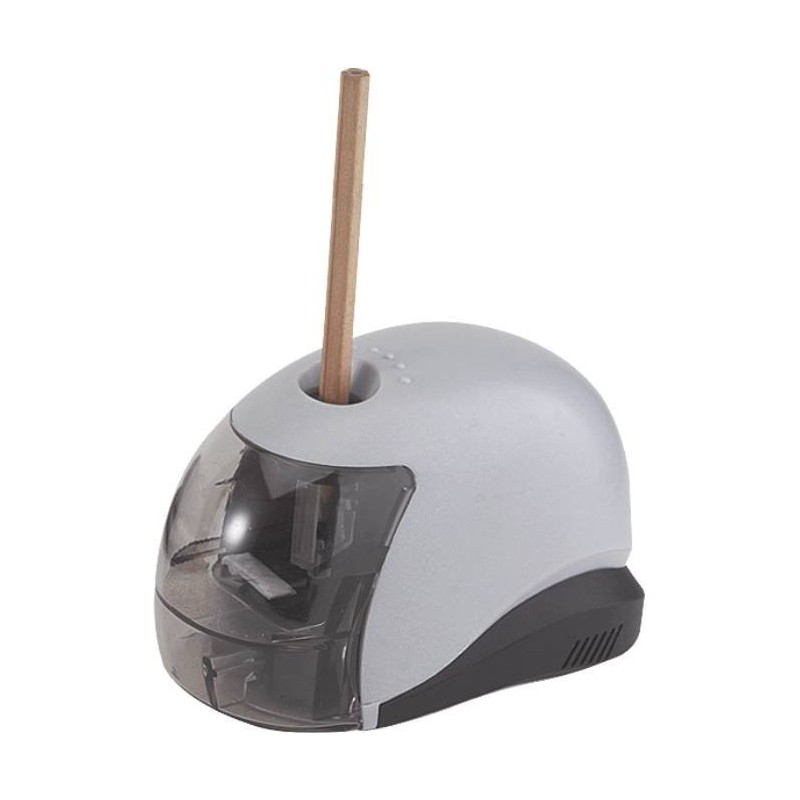 Ascutitoare electrica Eagle M5033B, alimentare 4 baterii AA neincluse, 1 orificiu, plastic, gri [2]
