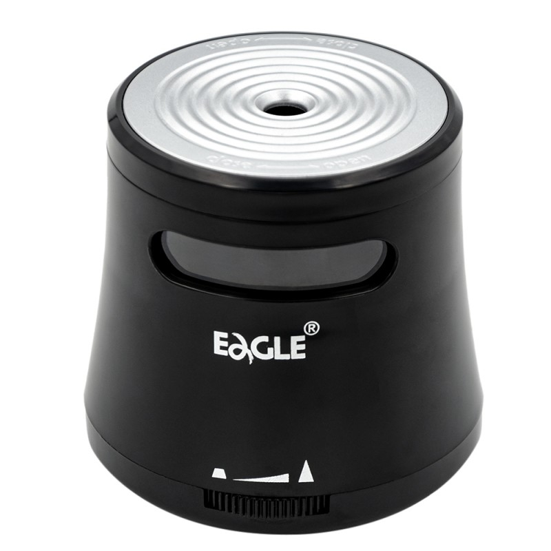 Ascutitoare electrica Eagle TY48, alimentare 2 baterii AA neincluse, 1 orificiu, 6-8mm, plastic, negru [7]
