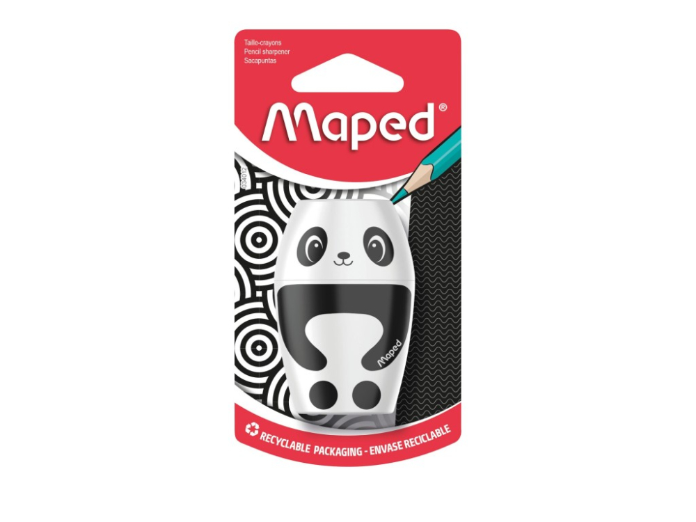 Ascuțitoare Maped Shakky simplă cu rezervor blister [1]