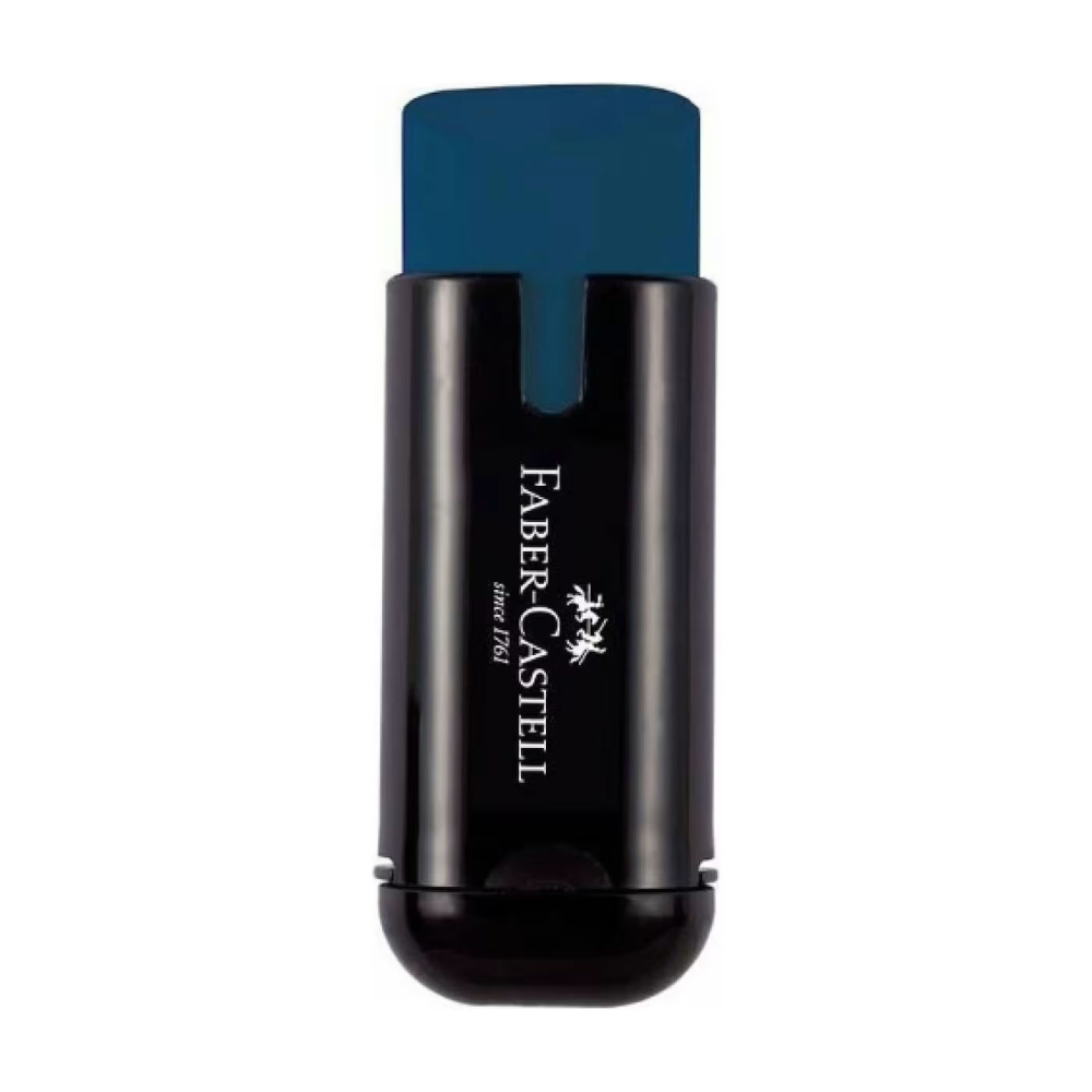 Ascutitoare plastic simpla cu radiera 1877 trend 2019 faber-cast [3]