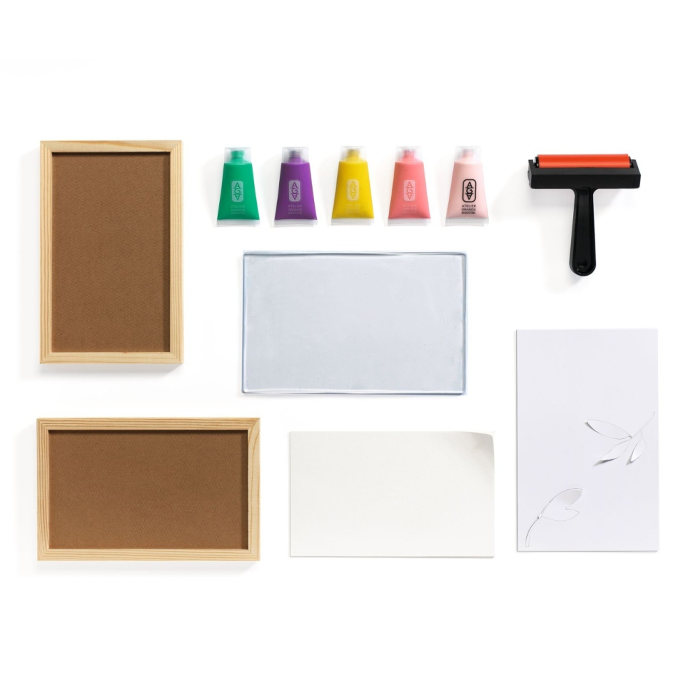 Atelier creativ 46 pentru adulti Imprimare pe gel, Djeco Adult, Baiat, Fata, varsta +9 ani [3]