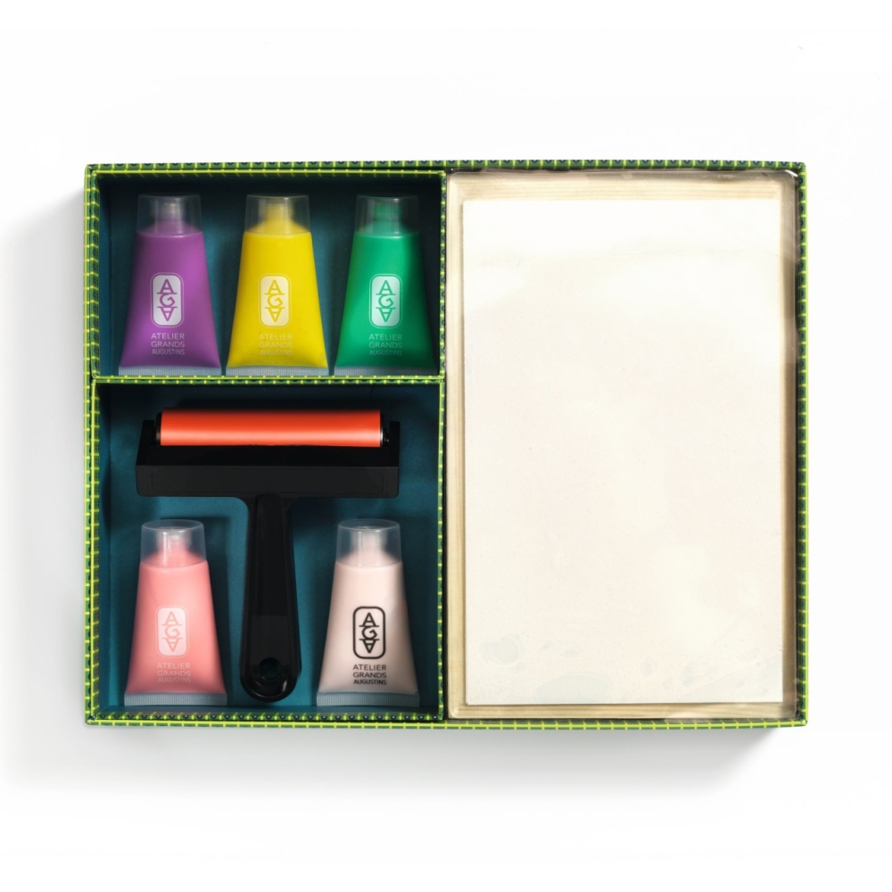 Atelier creativ 46 pentru adulti Imprimare pe gel, Djeco Adult, Baiat, Fata, varsta +9 ani [2]