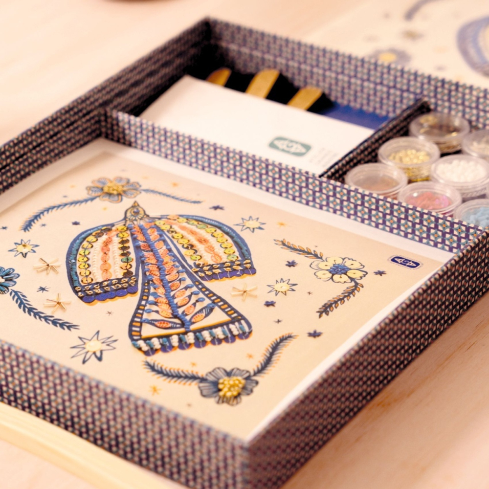 Atelier creativ 59 pentru adulti Broderie cu margele, Djeco Adult, Baiat, Fata, varsta +9 ani [5]
