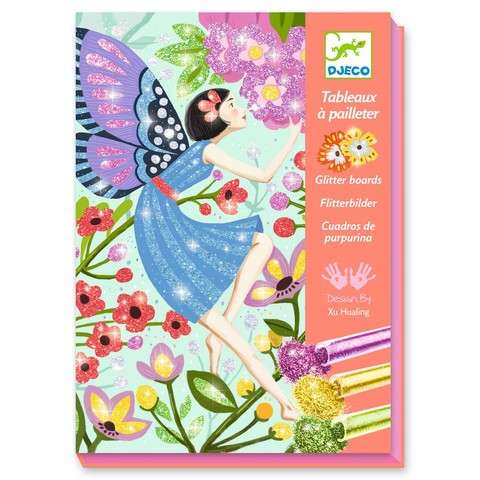 Tablouri cu sclipici, Zane si Flori, Atelier creativ, varsta 6 - 9, 9+ ani, Fata [1]