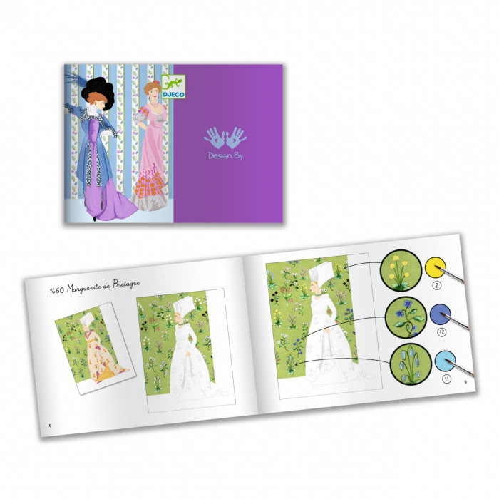 Atelier creativ Djeco Istoria modei [4]