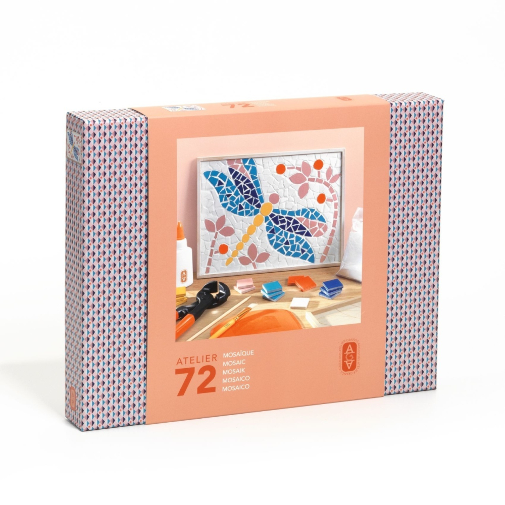 Atelier creativ pentru adulti Arta in mozaic 72, Djeco pentru Baiat, Fata varsta 9+ [1]