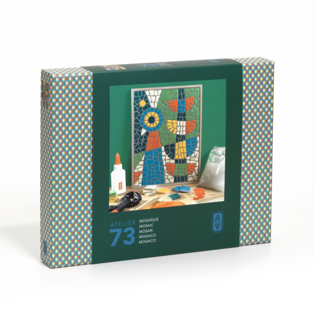 Atelier creativ pentru aulti Mozaic artistic 73, Djeco pentru Baiat, Fata varsta 9+ [1]