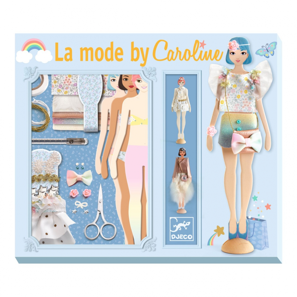 Atelier de creatie Moda by Caroline, Djeco, varsta 6 - 9, 9+ ani, Fata [1]