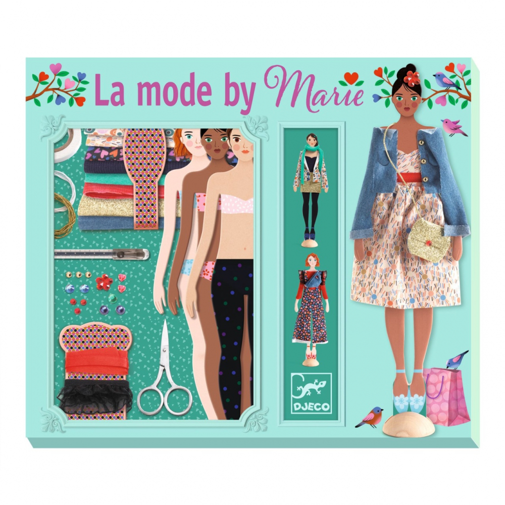 Atelier de creatie Moda by Marie, Djeco, varsta 6 - 9, 9+ ani, Fata [1]
