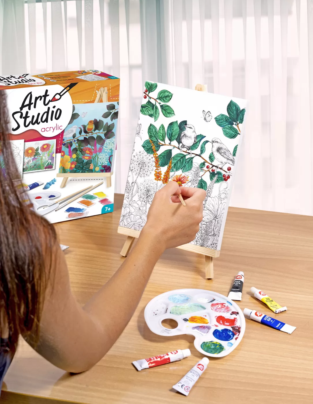 Atelierul de pictura, Art Studio Acrylic, varsta de la 7 ani la +15 ani [3]