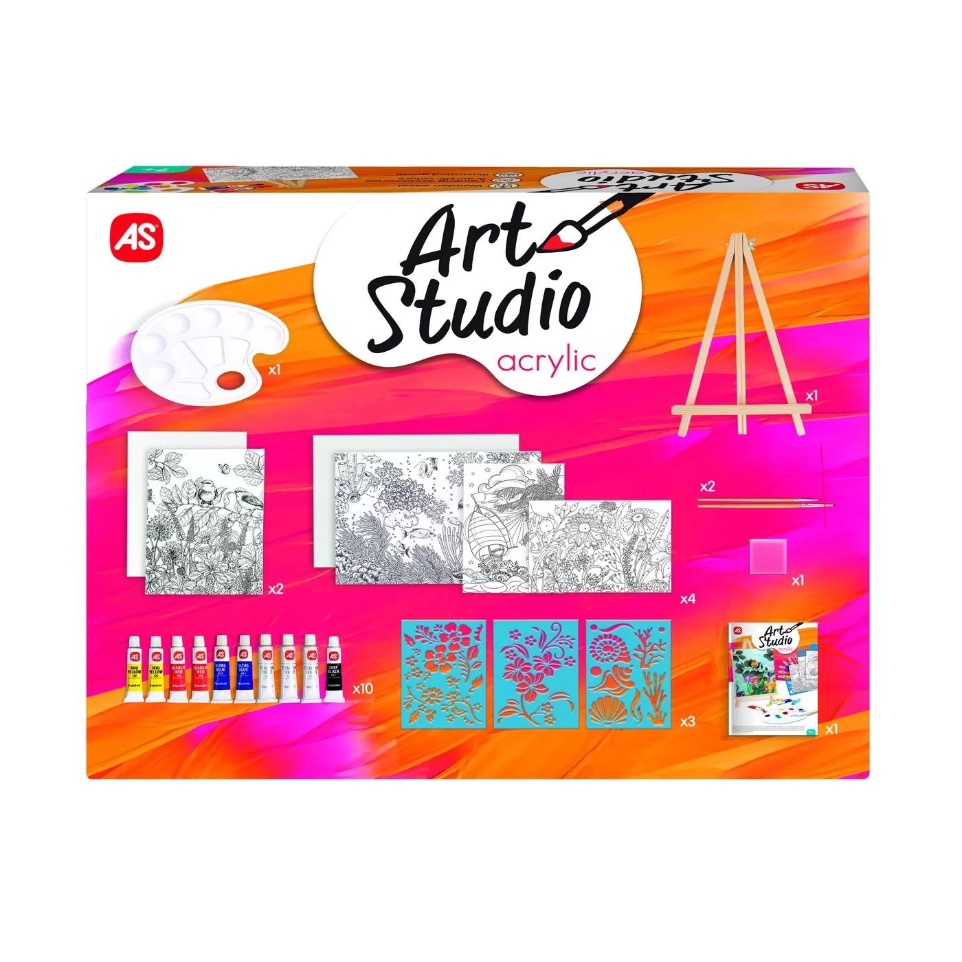 Atelierul de pictura, Art Studio Acrylic, varsta de la 7 ani la +15 ani [6]