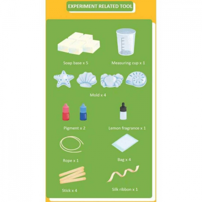 Stiinta si Joaca. Set Educativ de Experimente, Atelierul de Sapun [4]