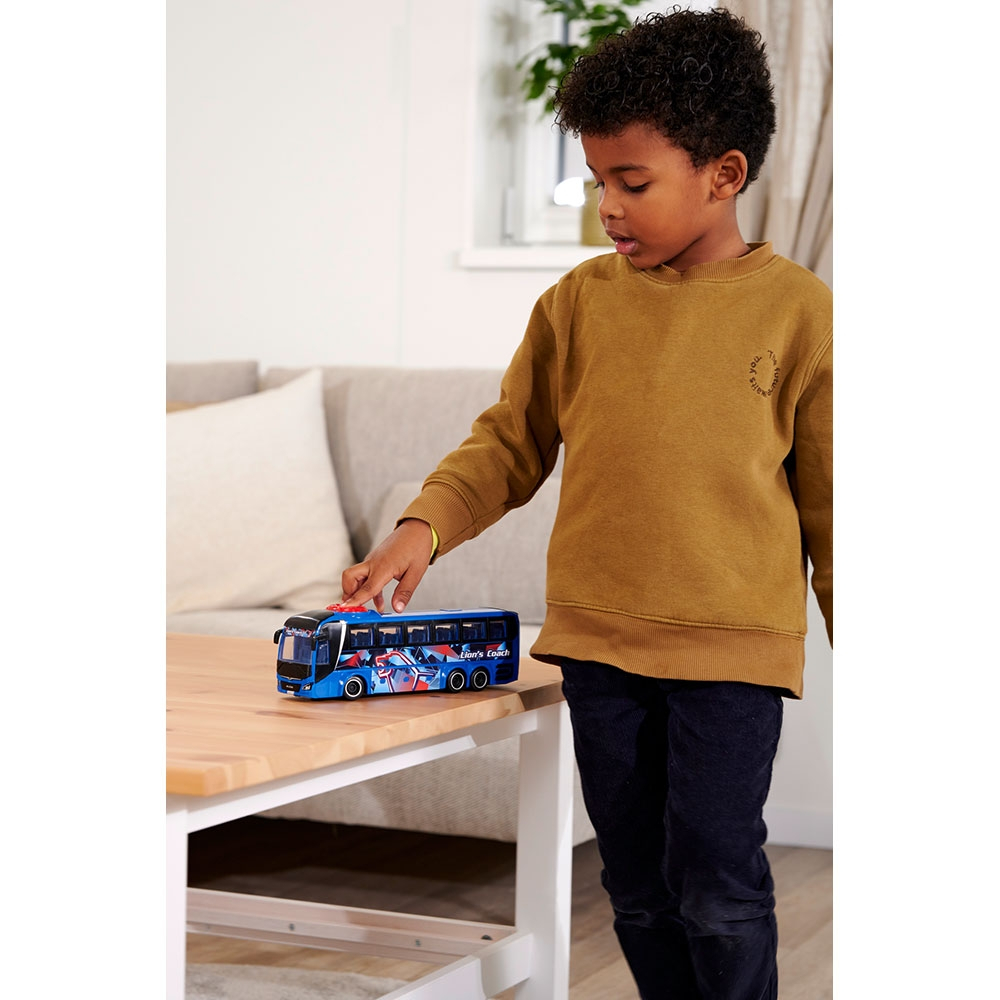 Autobuz Dickie Toys MAN Lion's Coach 26,5 cm albastru [6]