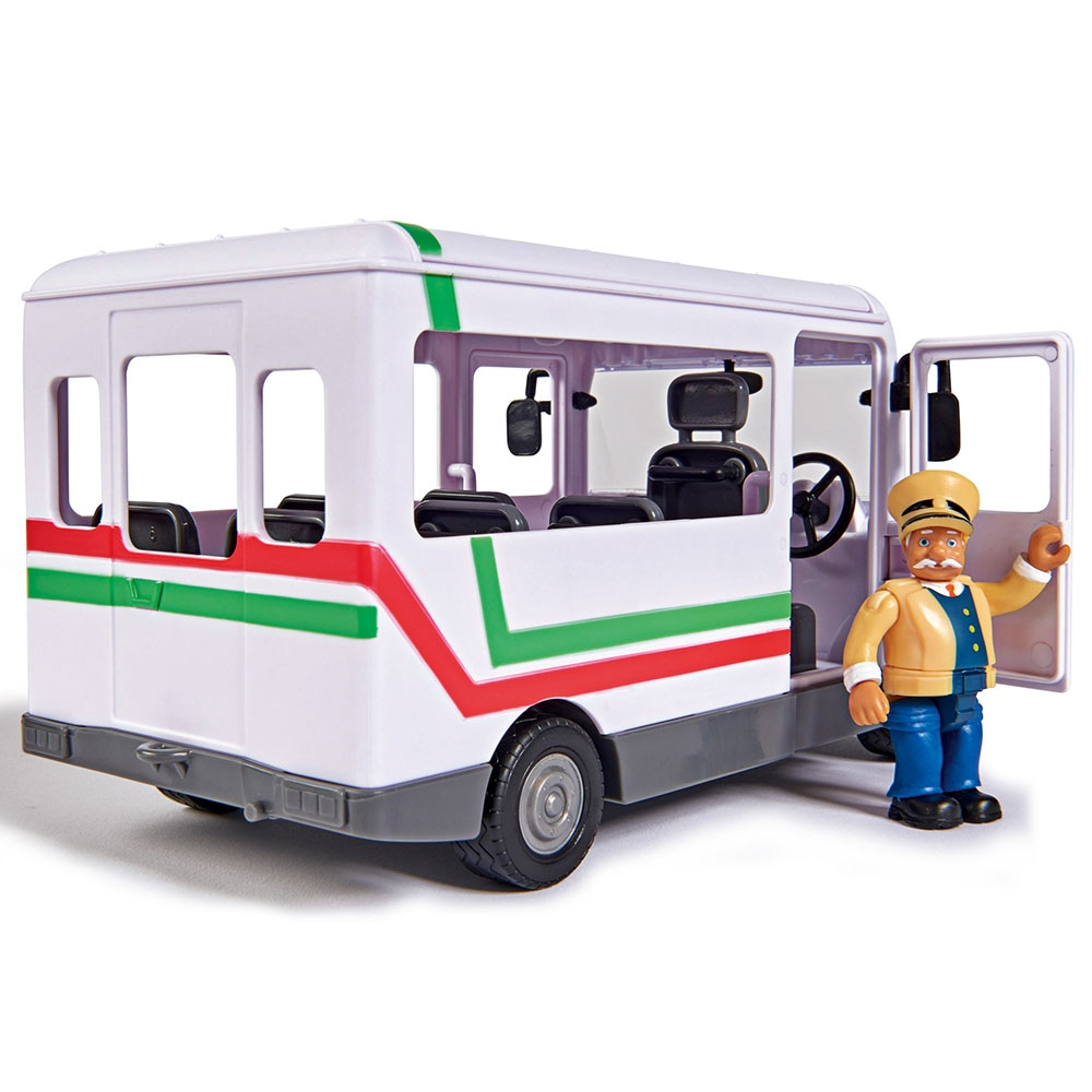 Autobuz Simba Fireman Sam Trevors Bus cu figurina si accesorii [3]