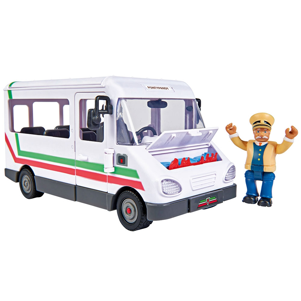 Autobuz Simba Fireman Sam Trevors Bus cu figurina si accesorii [4]
