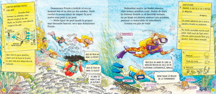Autobuzul magic, In adancul oceanului - Joanna Cole [3]