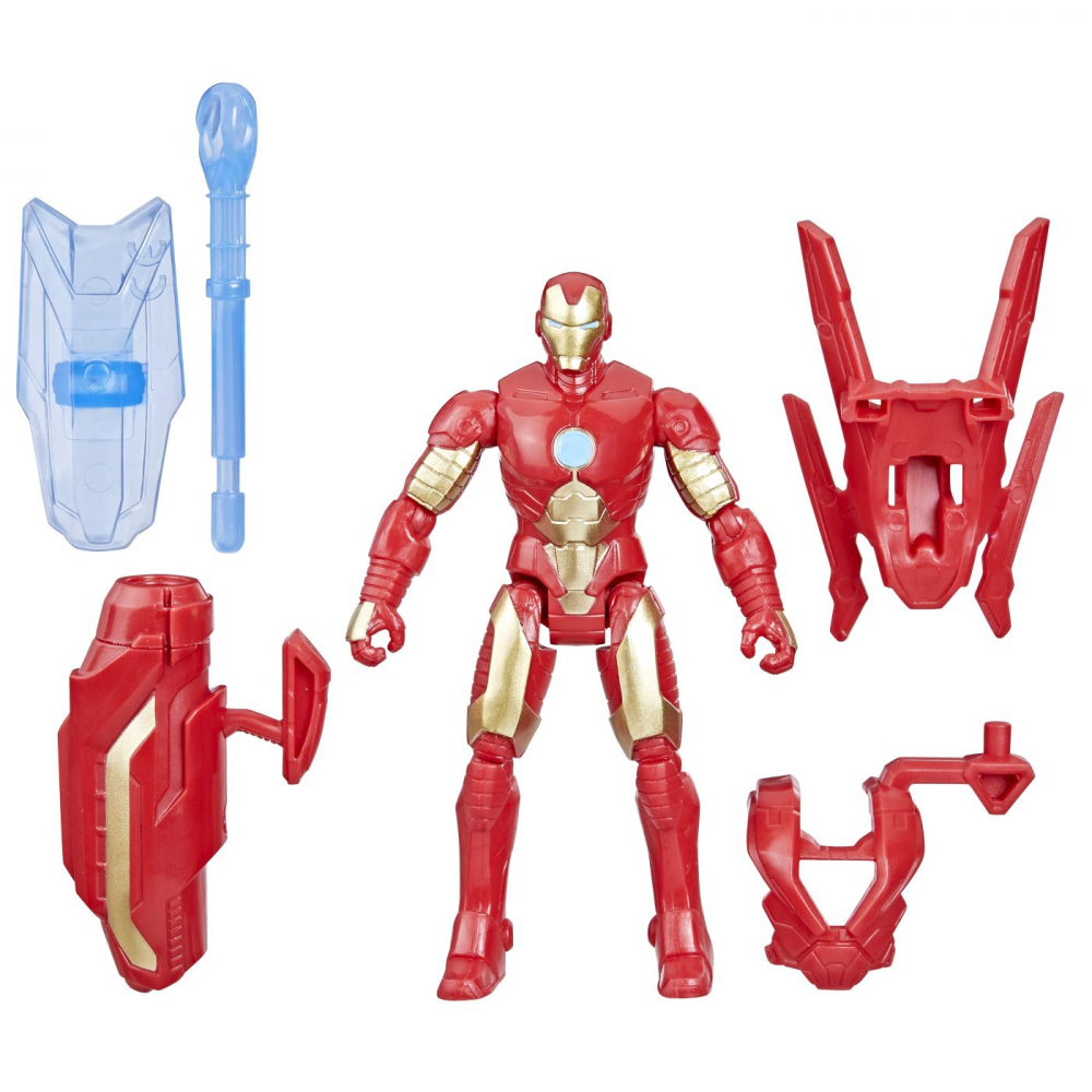 Avangers epic hero battle gear figurina iron man 10cm, varsta de la 4 ani la 10 ani [2]