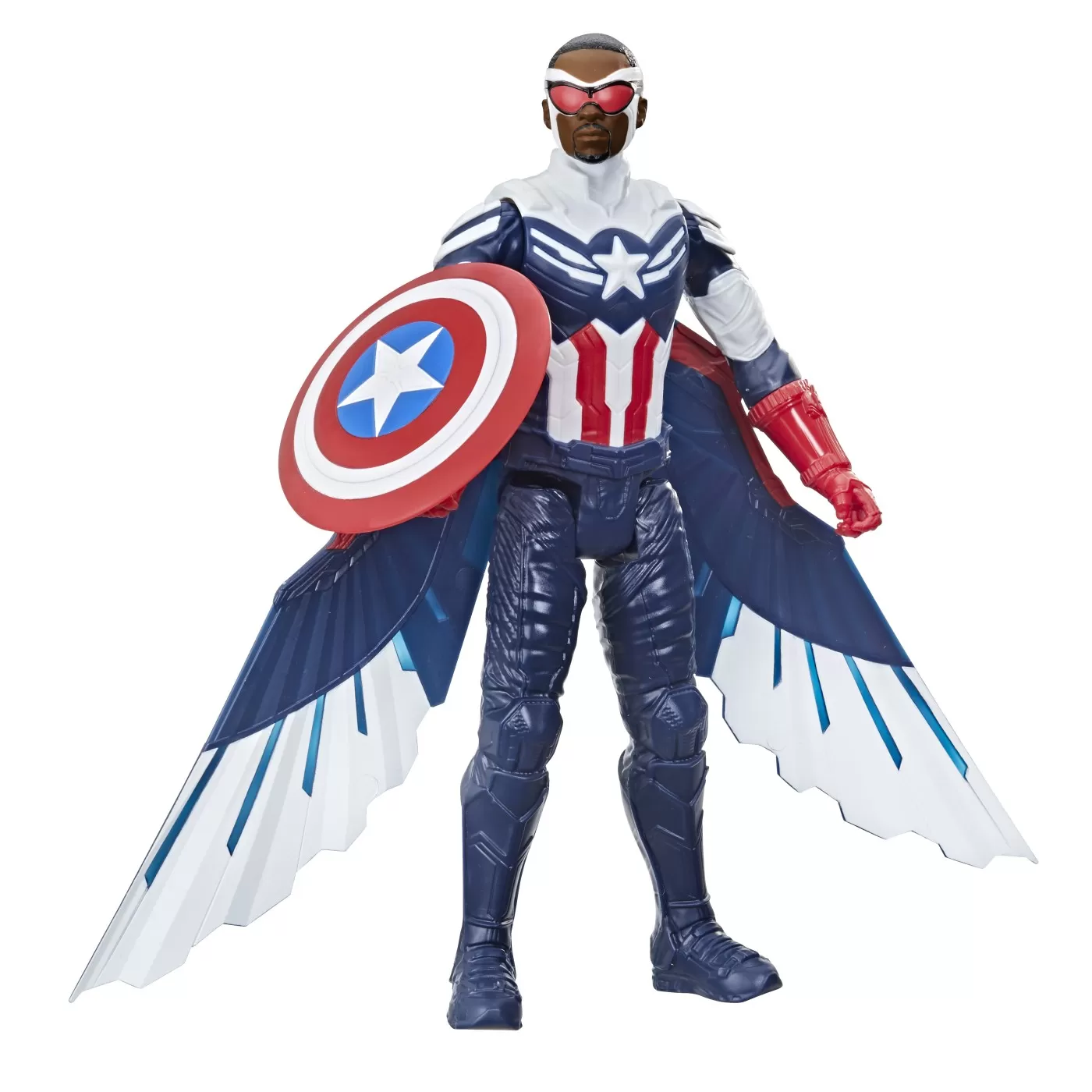 Avengers titan hero figurina captain america sam wilson 30cm, varsta de la 4 ani la 8 ani [2]