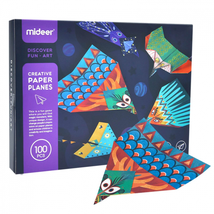 Joc Origami ⭐Avioane din hartie, 100 de modele [13]
