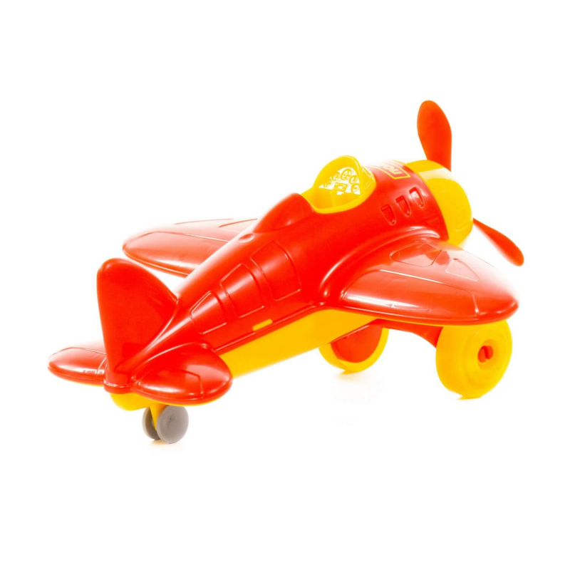 Avion cu elice Polesie Omega 72306, 24cm, plastic, diverse culori, 3+ ani [3]
