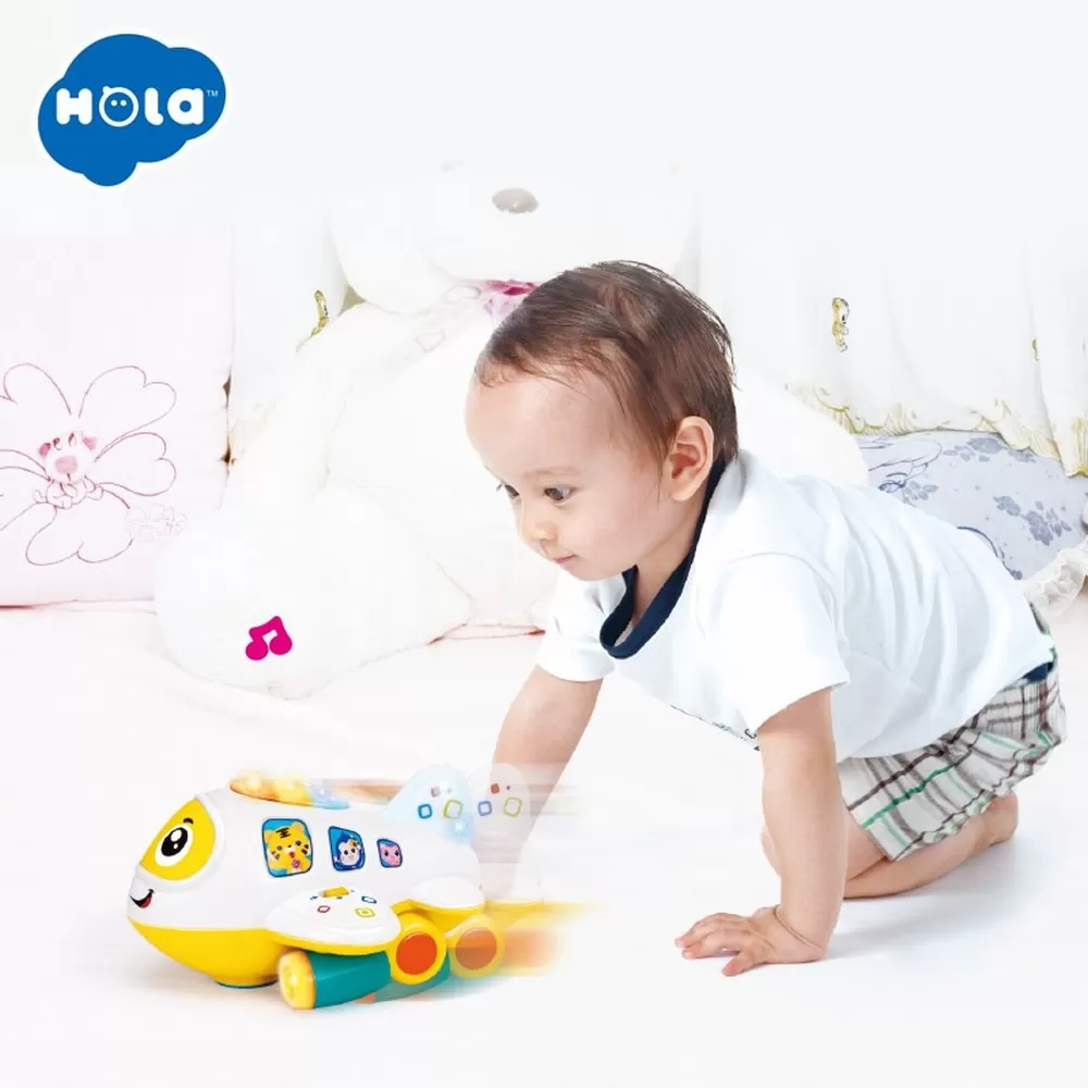 Jucarie bebe, Avionul interactiv cu sunete si lumini [3]