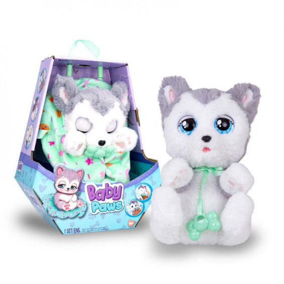 Baby Paws - Jucarie interactiva Husky varsta 2-3 ani ,3-5 ani ,5-7 ani, Fete [1]