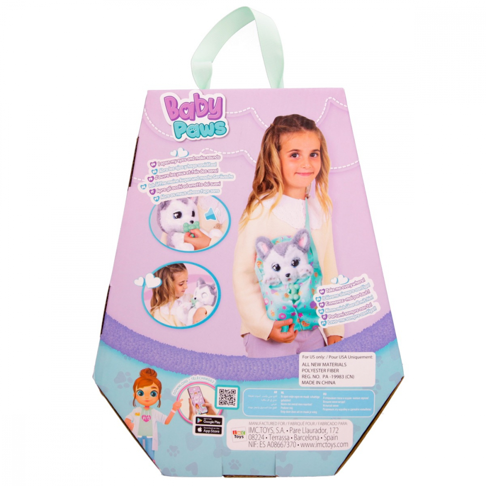 Baby Paws - Jucarie interactiva Husky varsta 2-3 ani ,3-5 ani ,5-7 ani, Fete [9]