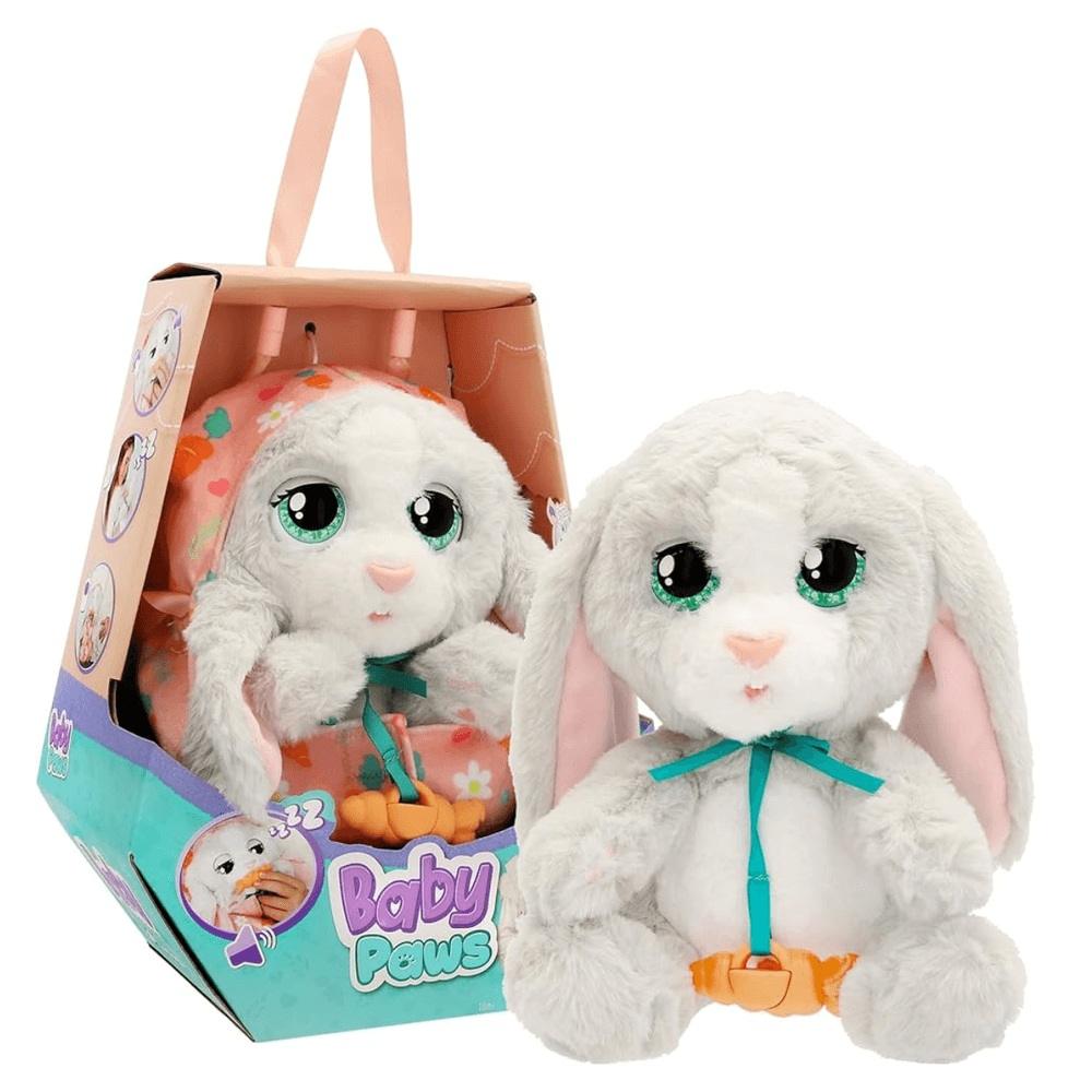 Baby Paws - Jucarie interactiva Iepuras varsta 2-3 ani ,3-5 ani ,5-7 ani, Fete [1]