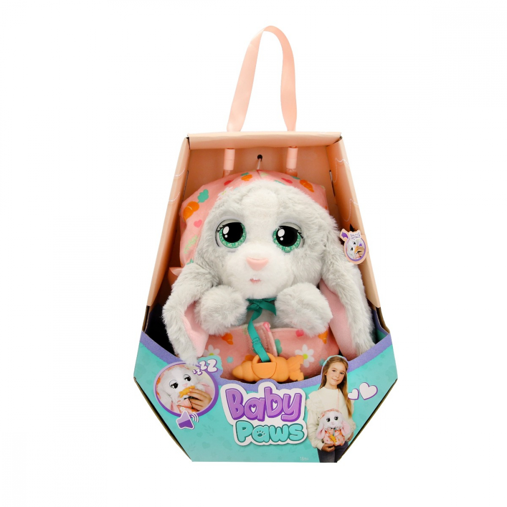 Baby Paws - Jucarie interactiva Iepuras varsta 2-3 ani ,3-5 ani ,5-7 ani, Fete [4]