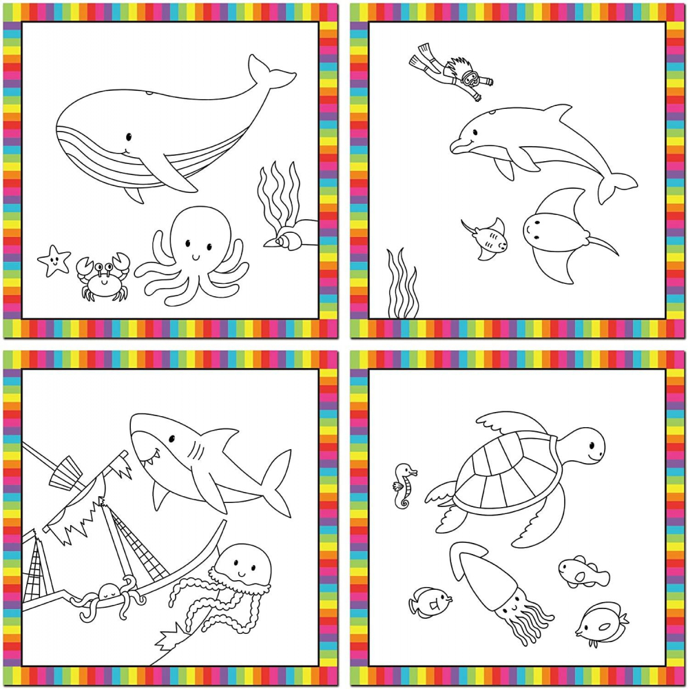 Baby Water Magic: Carte de colorat In ocean [5]
