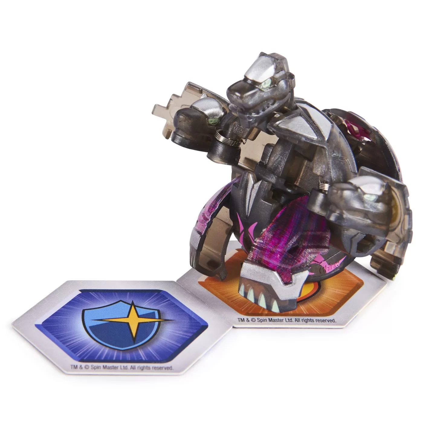 Bakugan s4 bila clasica howlkor negru, varsta de la 6 ani la 12 ani [5]