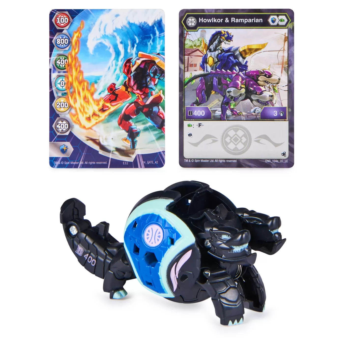 Bakugan s5 bila clasica howlkor ramparian, varsta de la 6 ani la 12 ani [2]