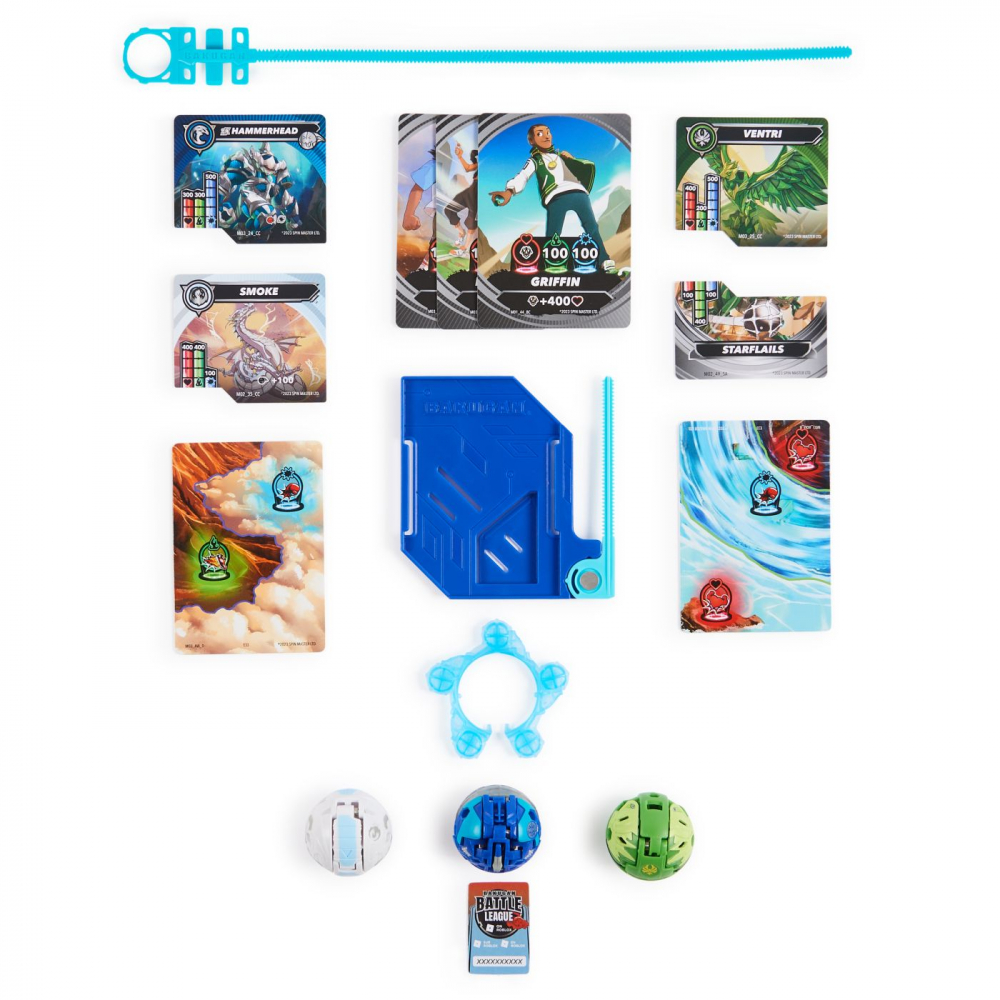 Bakugan starter pack hammerhead ventri smoke, varsta de la 6 ani la 13 ani [2]