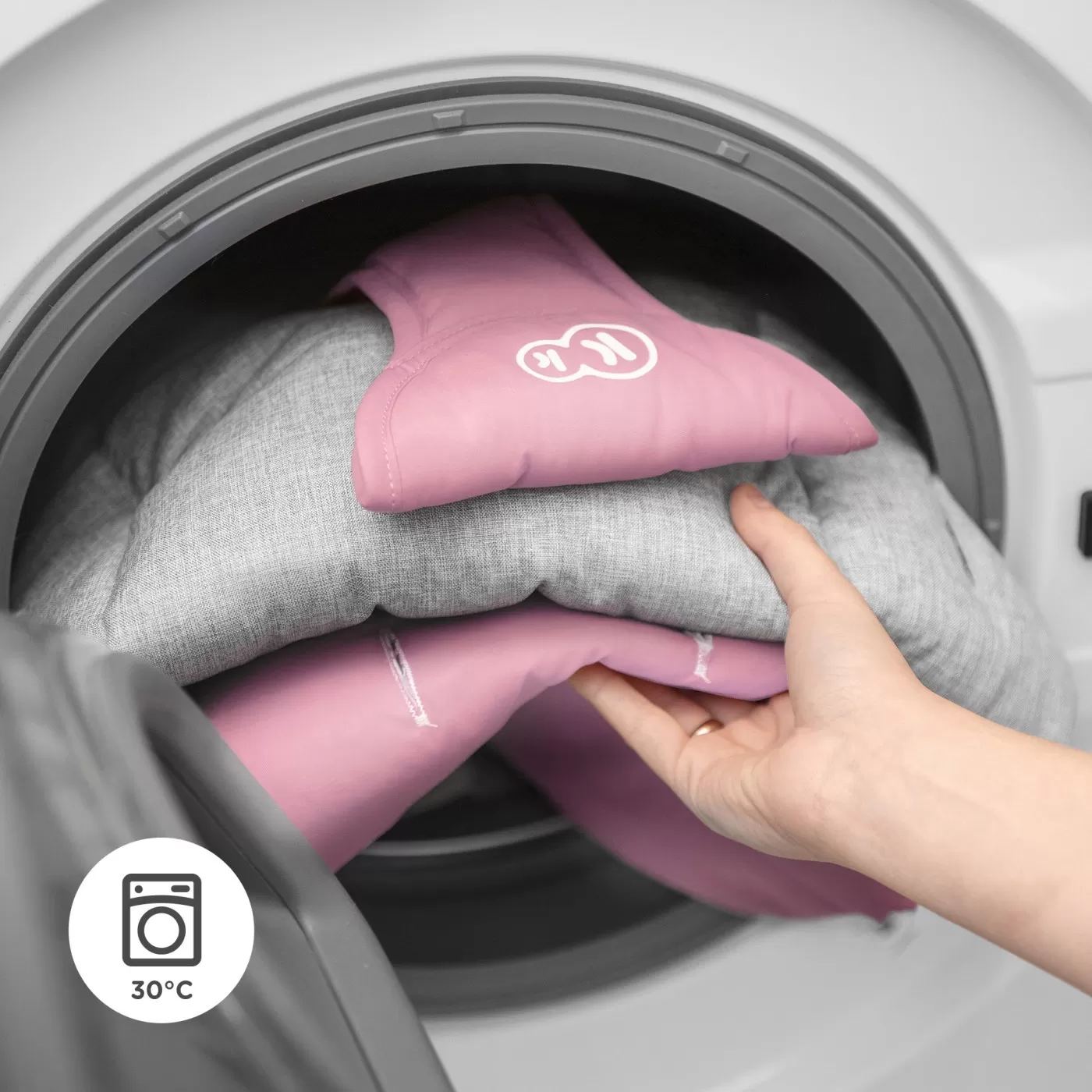 Balansoar kinderkraft felio2, peony rose, varsta de la 0 luni la 2 ani [4]