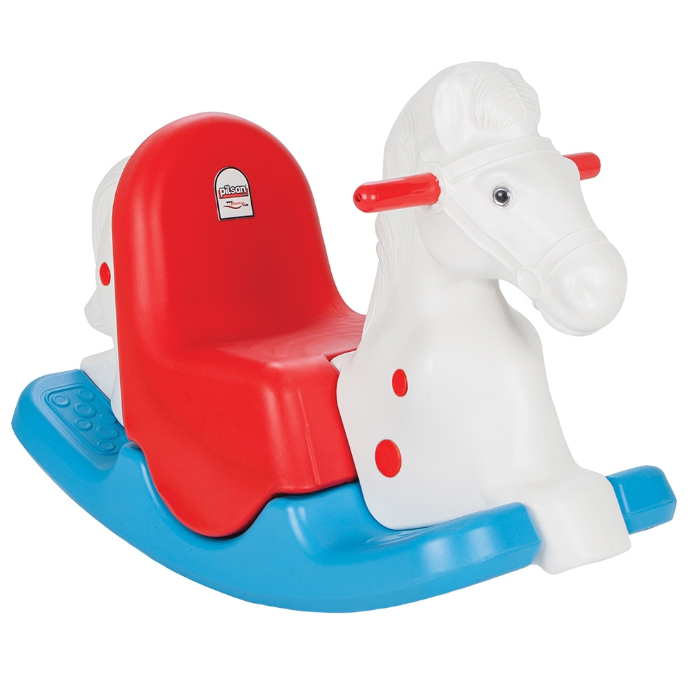 Balansoar pentru copii Pilsan Happy Horse white [1]