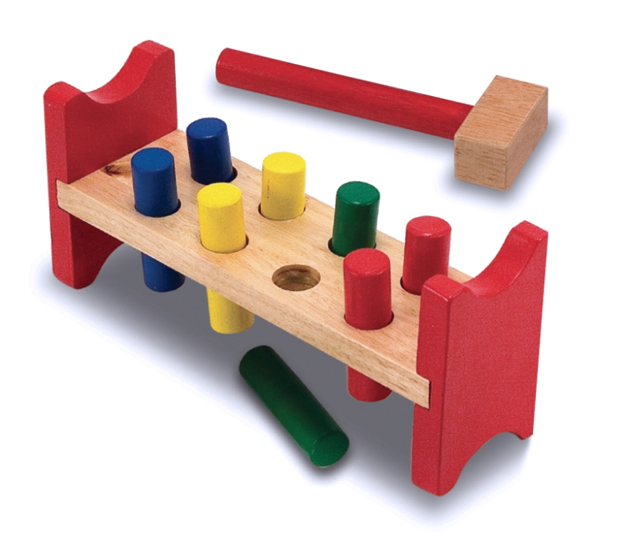 Banc de lucru cu ciocanel Melissa and Doug [1]