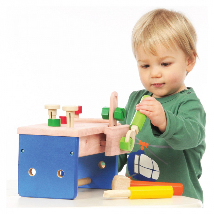 Banc de lucru si ladita cu scule 2 in 1, Wonderworld [2]