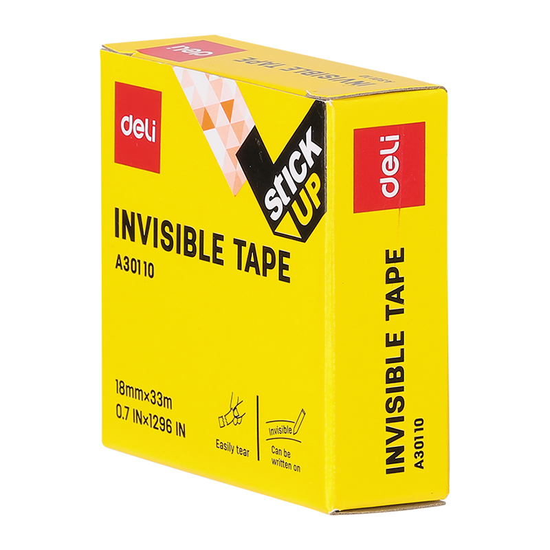 Banda adeziva 18mm*33m invisible cutie carton deli [2]